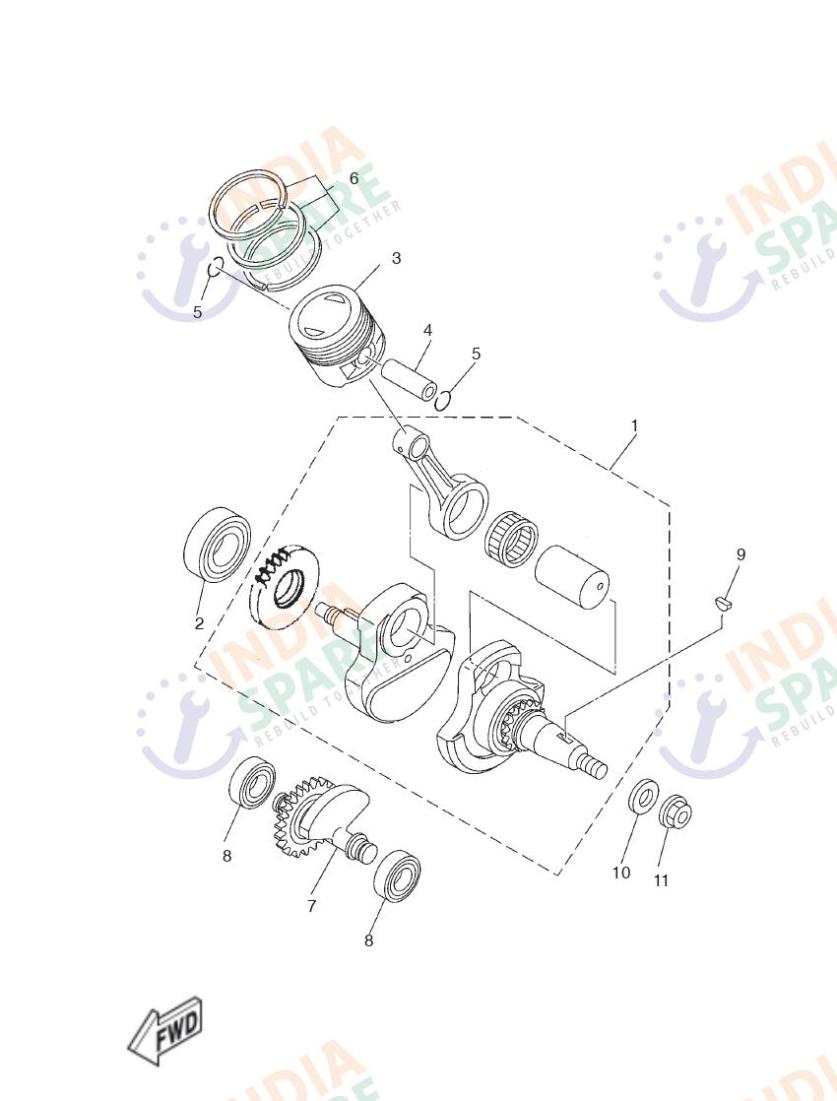 CRANKSHAFT & PISTON